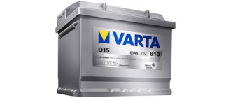 Bạc Varta D15