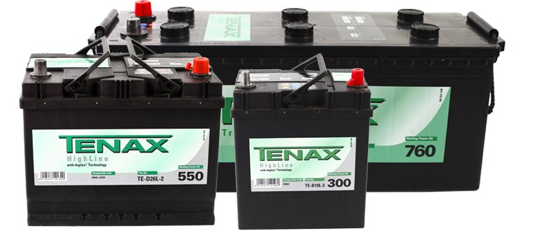 Tenax Batteries