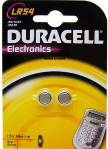 Replaces duracell LR1130 LR54