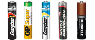 AAA-Batterien