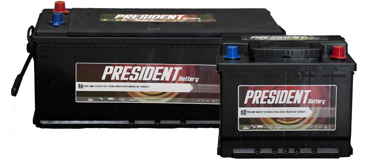 President batteries